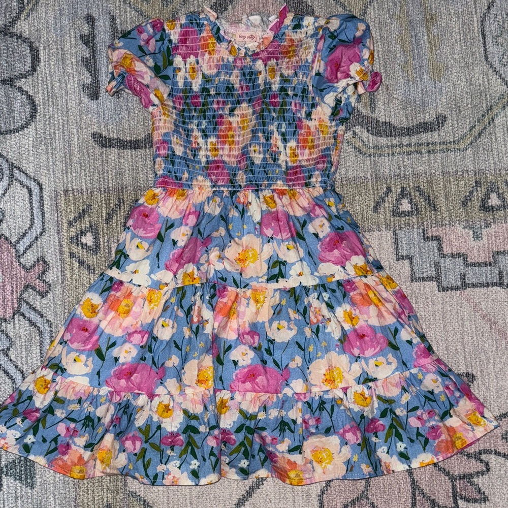 Ivy City Co Floral Kids Dress - MINI DELIA